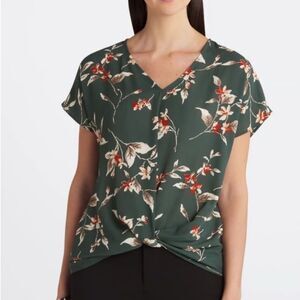 Beacon green and copper Allura knot detail top size large